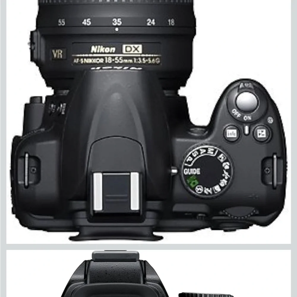 Nikon D3000 DSLR Camera & case